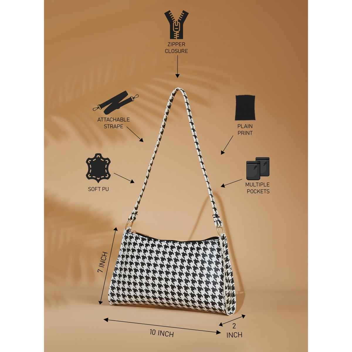 Fargo Women's Premium Sling Bag | Black