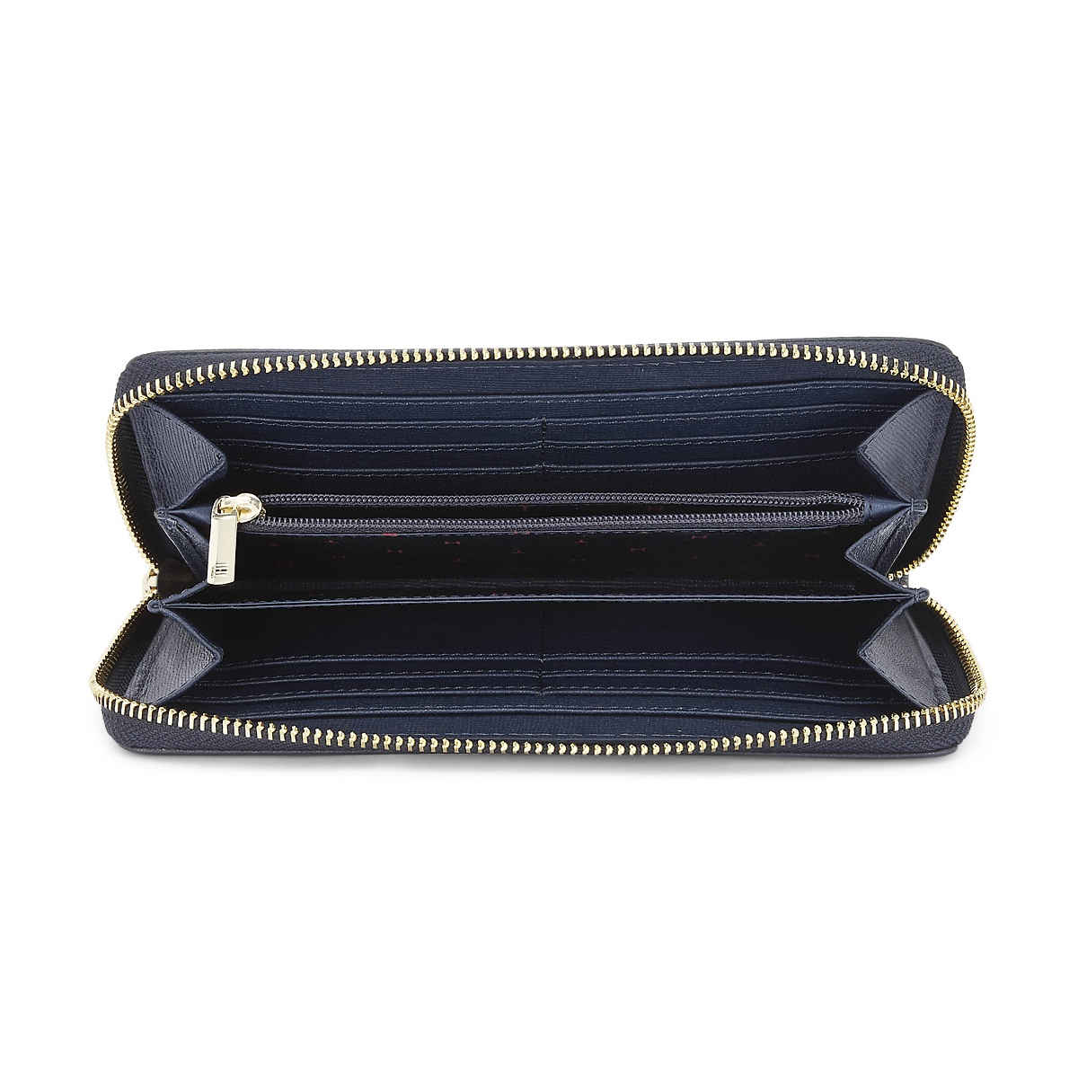 Tommy Hilfiger Women's Solid Leather Wallets | Navy - One Size