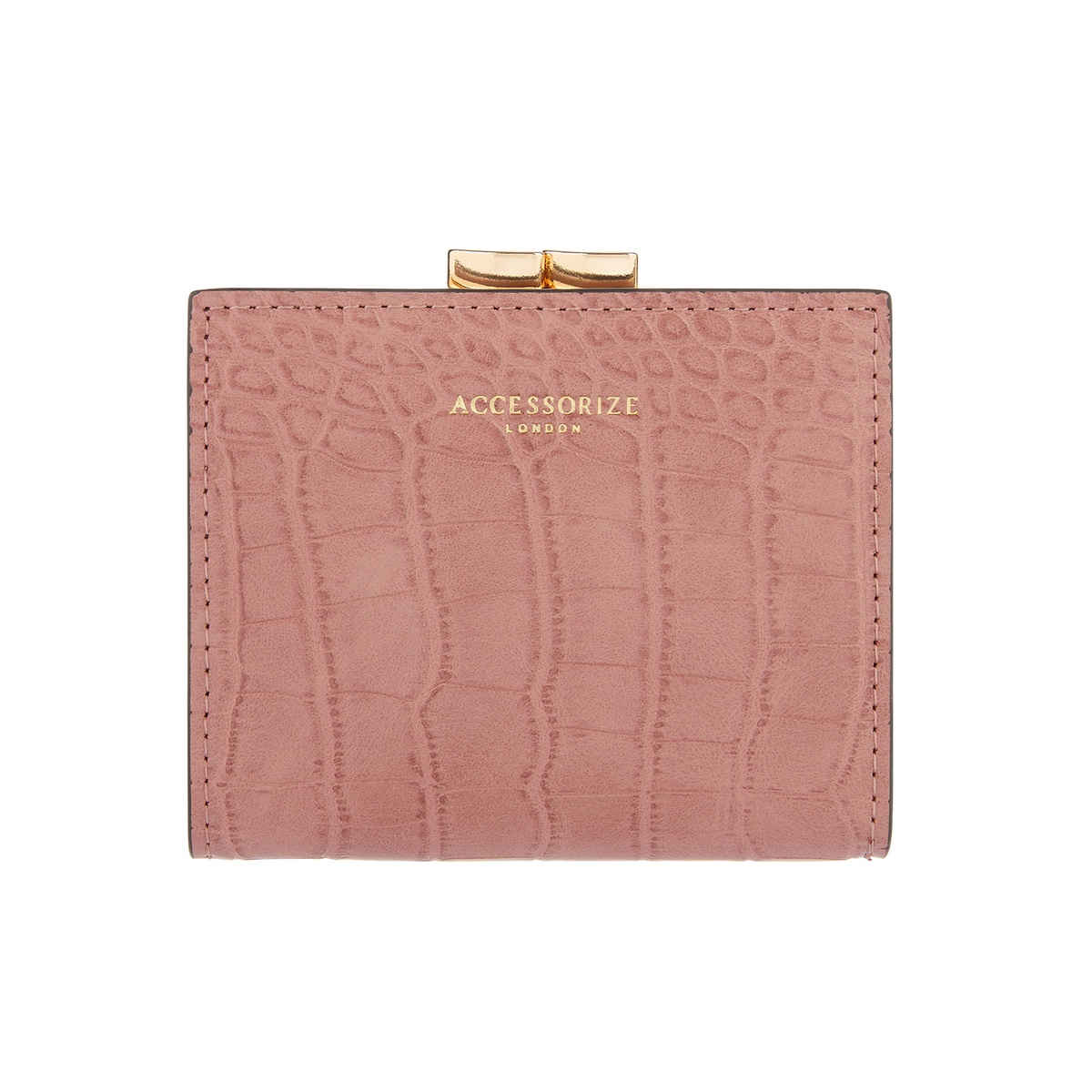 Accessorize London Women'S Faux Leather Clip Frame Bella Wallet