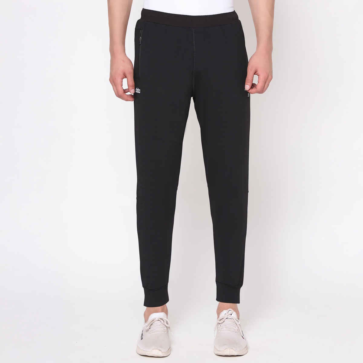 Dida Men's Sports Track Pant Regular Comfortable Stretchable Dry-Fit | Black - M