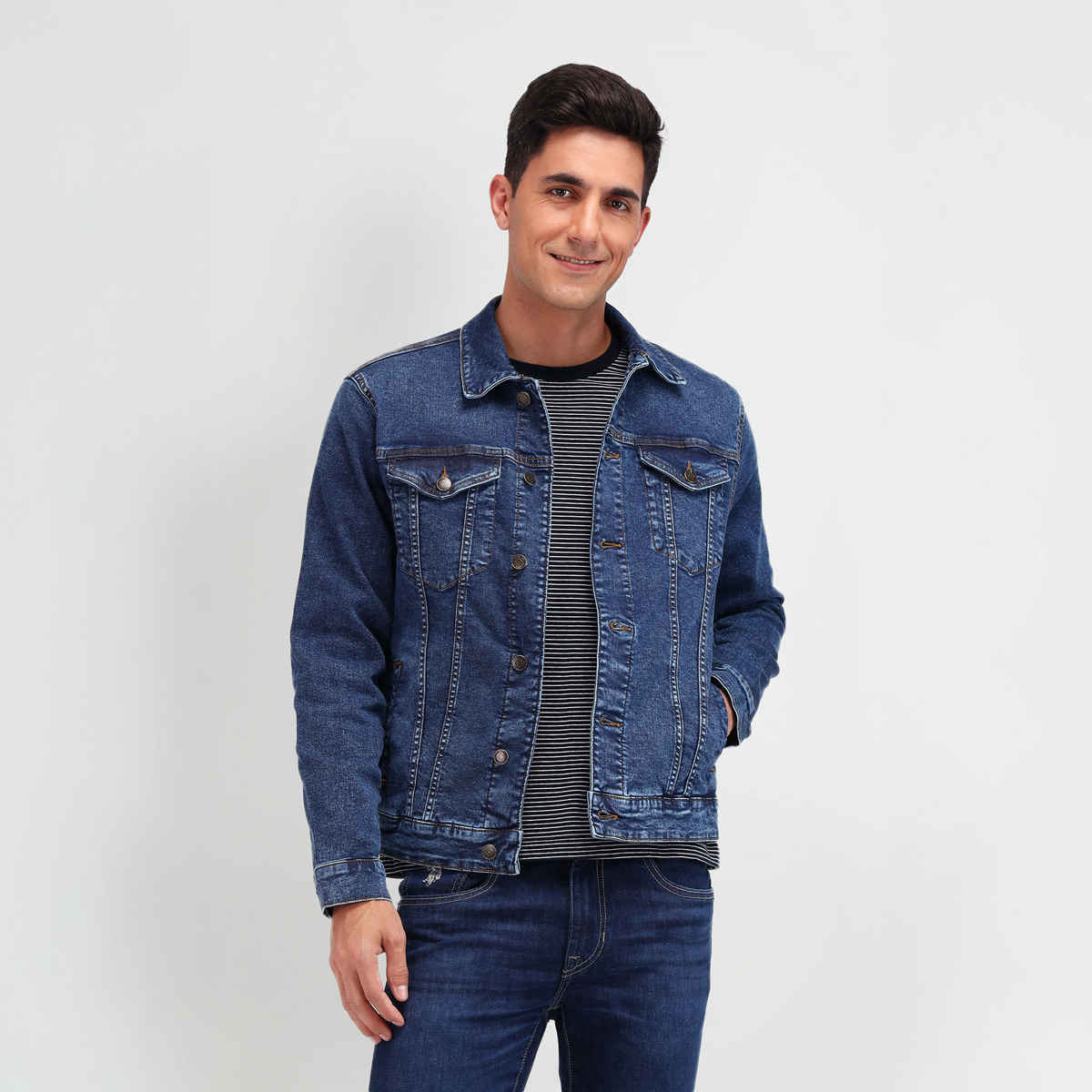 U.S. Polo Assn. Men's Jackets | Blue - M