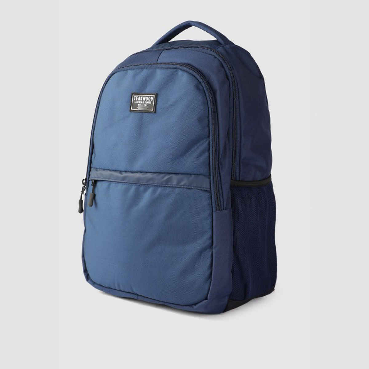 Teakwood Unisex Leathers Vasily Backpack | Navy - 30 L