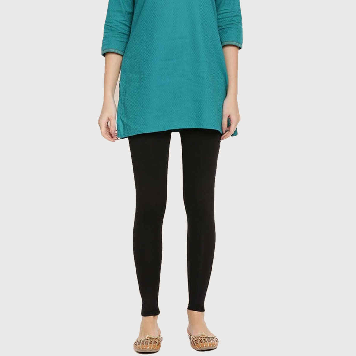 Twin Birds Women's Ankle Legging | Carbon Black - M