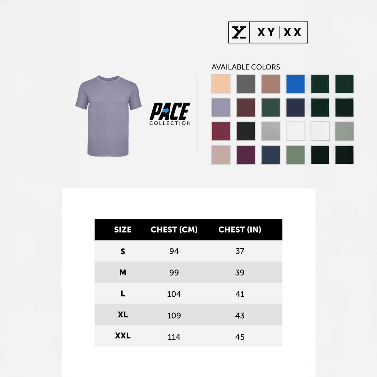 XYXX Pace Polo T-shirt - Polar White | Super Combed Cotton | XXL