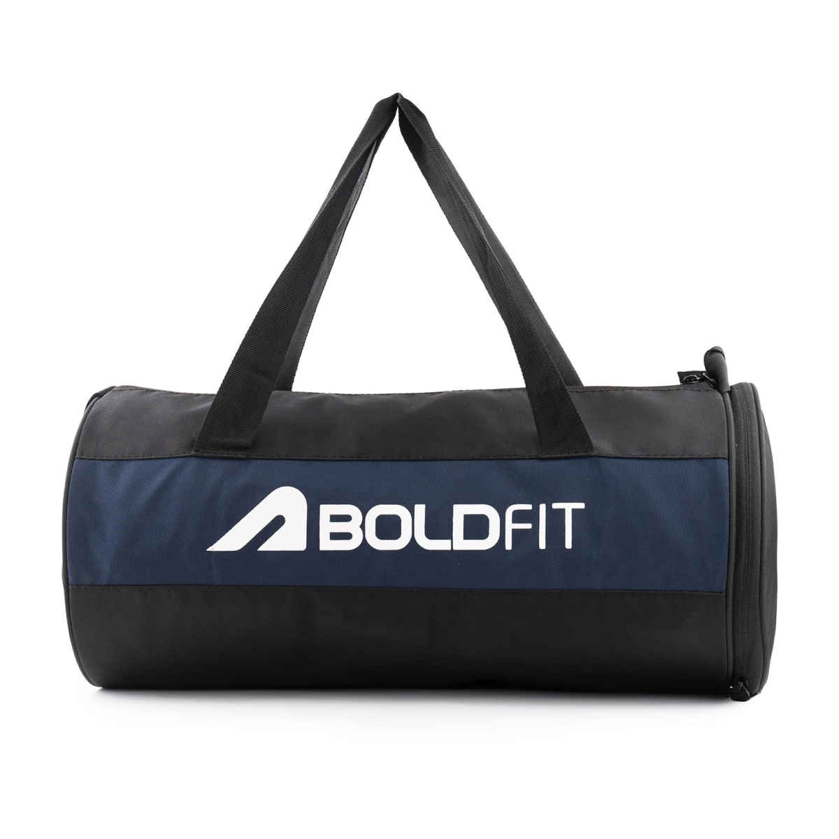 Boldfit Unisex Sports Gym Bags With Separate Shoe Compartment Duffle Bag For Sports - Black