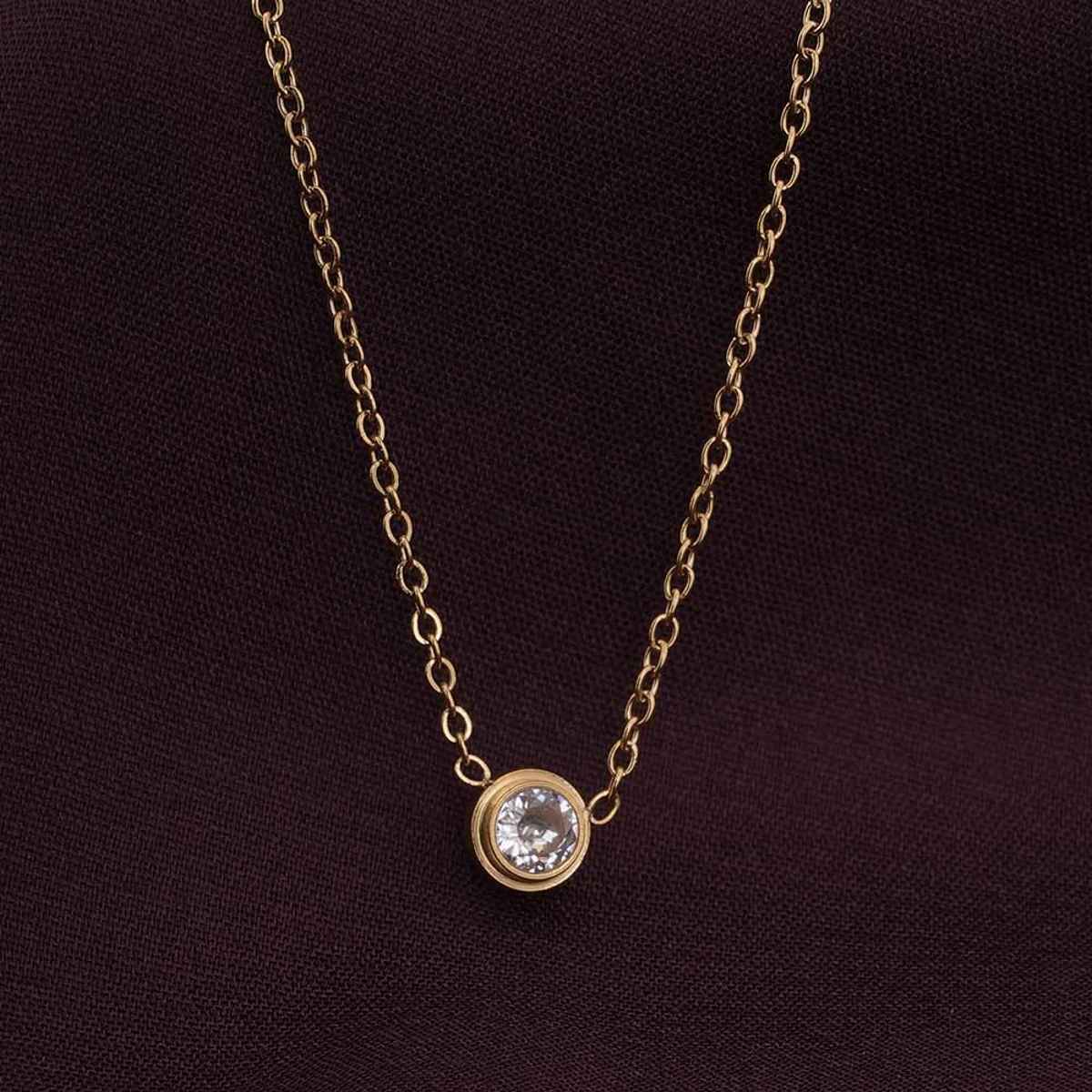 Palmonas Stone & Strand Necklace For Women | Waterproof And Anti-Tarnish