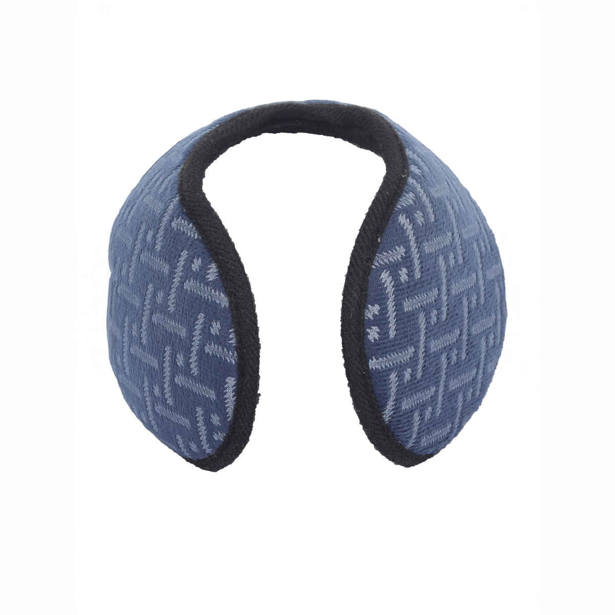 Fabseasons Unisex Geometric Polyester Winter Earmuffs | Multicolour - Free Size