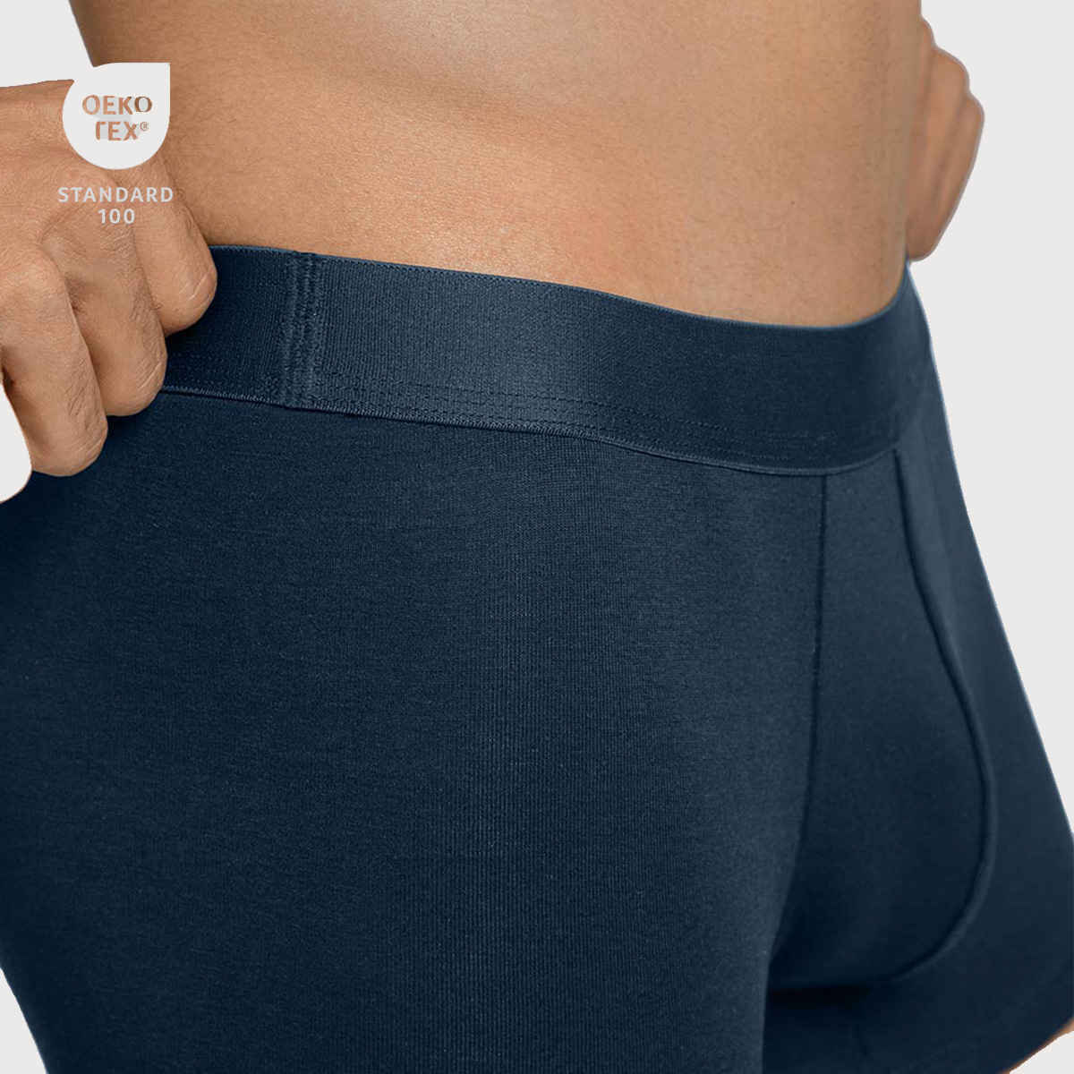 March Men's Supima Trunks | Midnight Navy - L