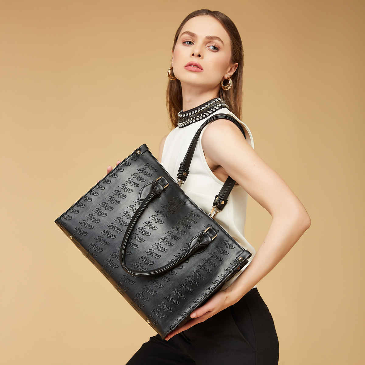 Fargo Women's Trendy Handbag | Black