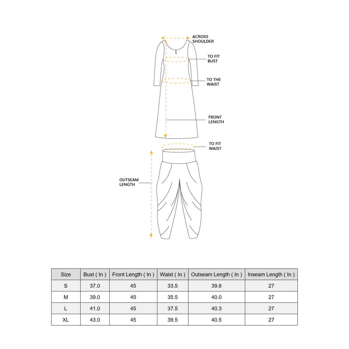 Vishudh Women's Embroidered Panel Straight Kurta With Cropped Palazzo & Ready Dupatta | Teal - XL