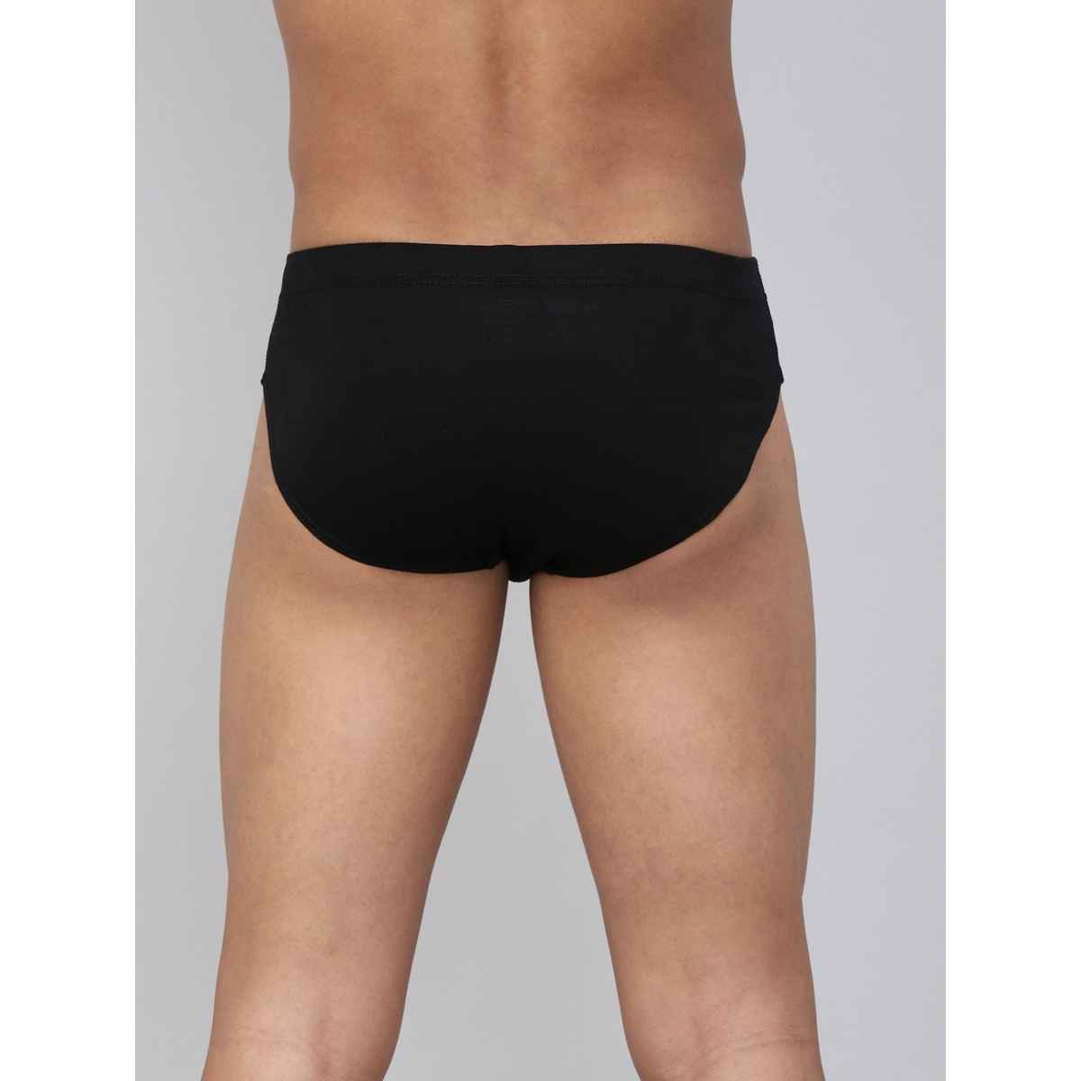 Levi's 011 Men's Comfort Brief | Contoured Double Pouch | Pack of 3 | Black,Navy Mel,Wine | S