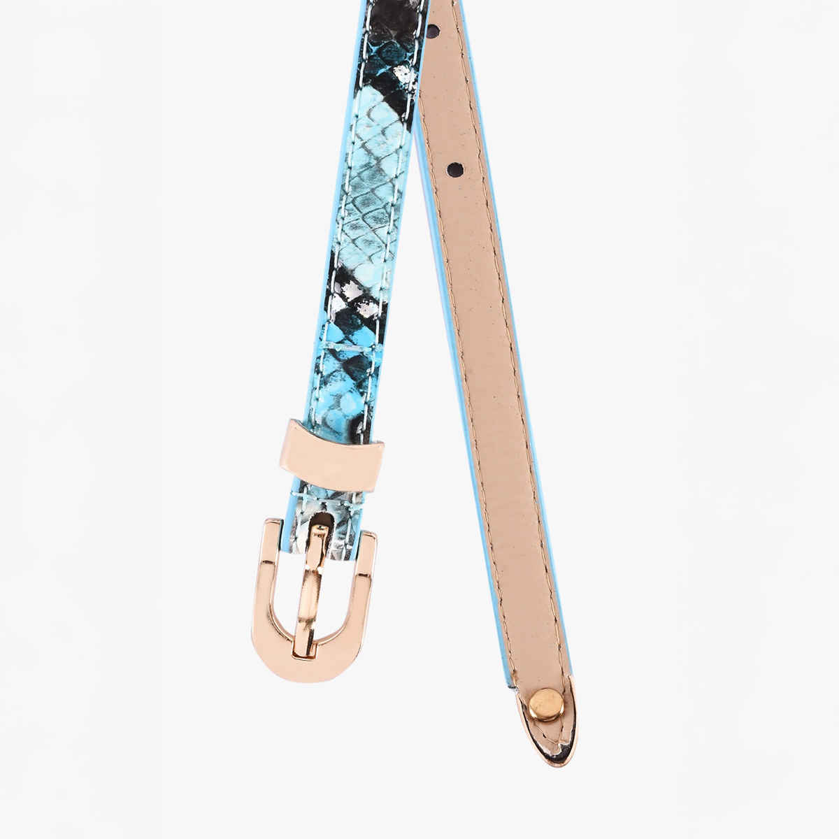 Buckleup Women's Belt | Model-Bublt2200 | Blue