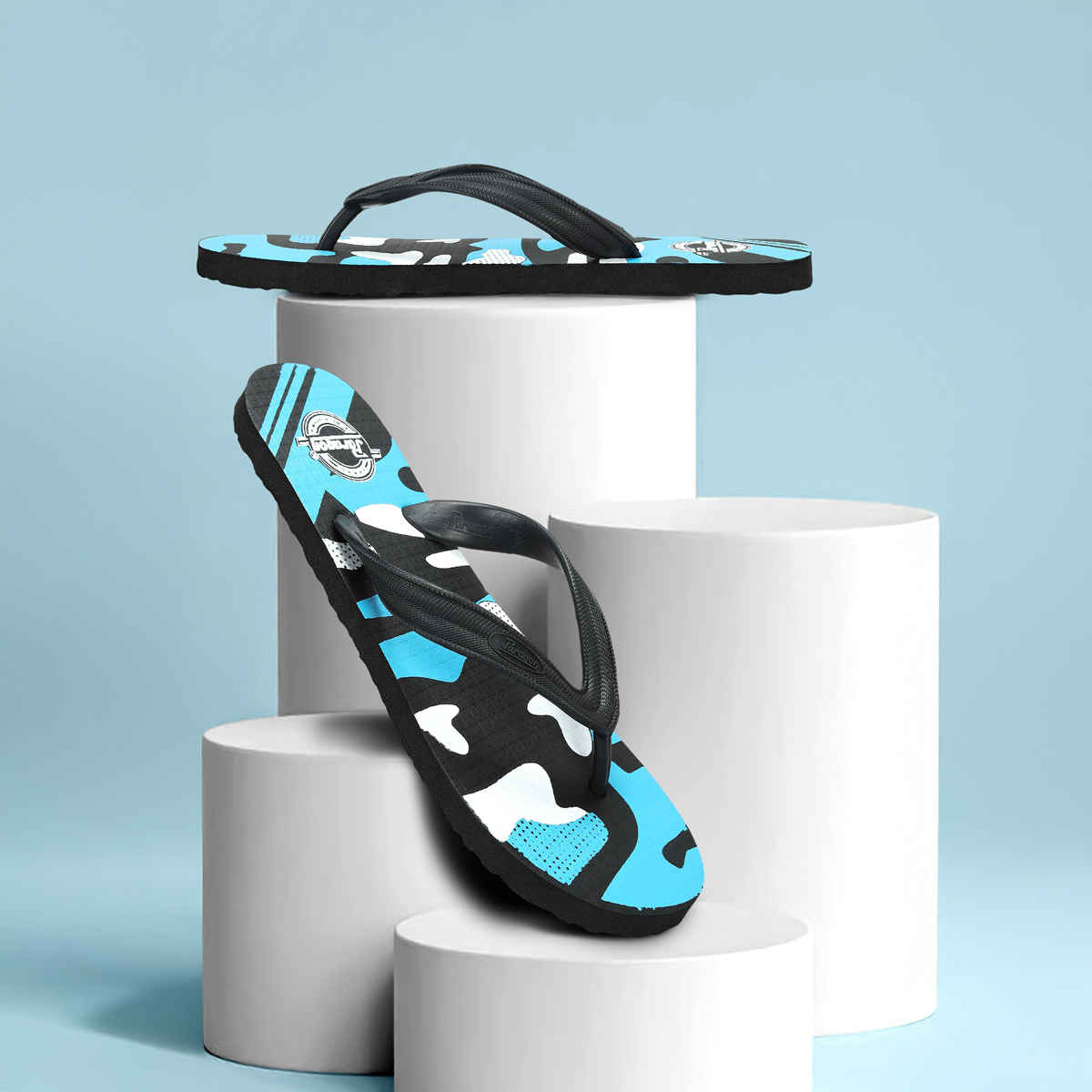 Paragon Men's Blue Hwk Slippers HWK3717G UK 8