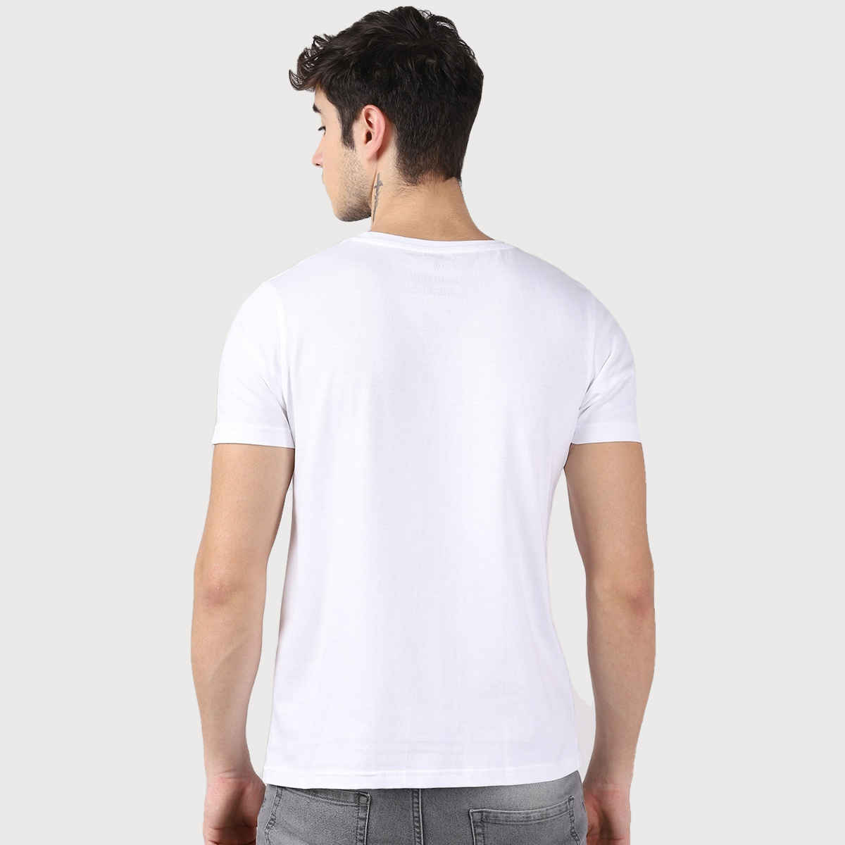 Bushirt Men's Goku Vegeta | Dragon Ball Z Anime T-shirt | White - S