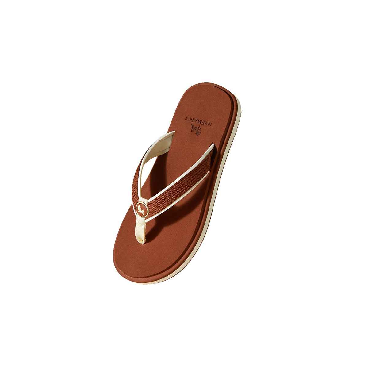 Neeman's Eco Fluffy Men's Rubber Flip Flops - UK 9 | Ultra Soft