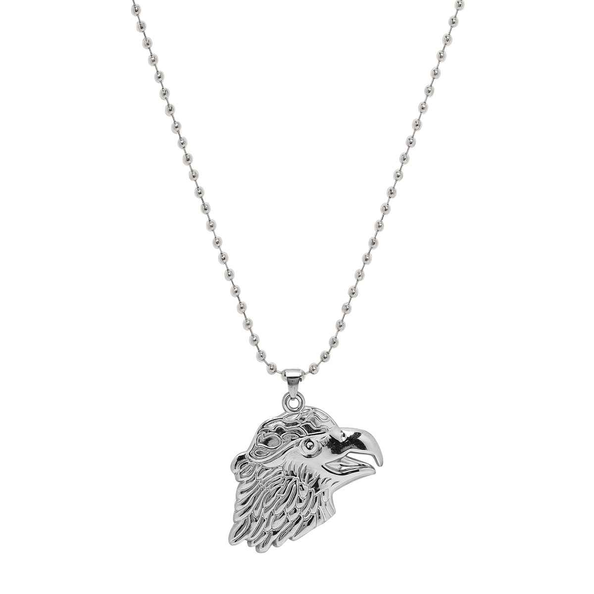 Priyaasi Men's Silver Stainless Steel Pendant Chain (Bd-Ch-10112)