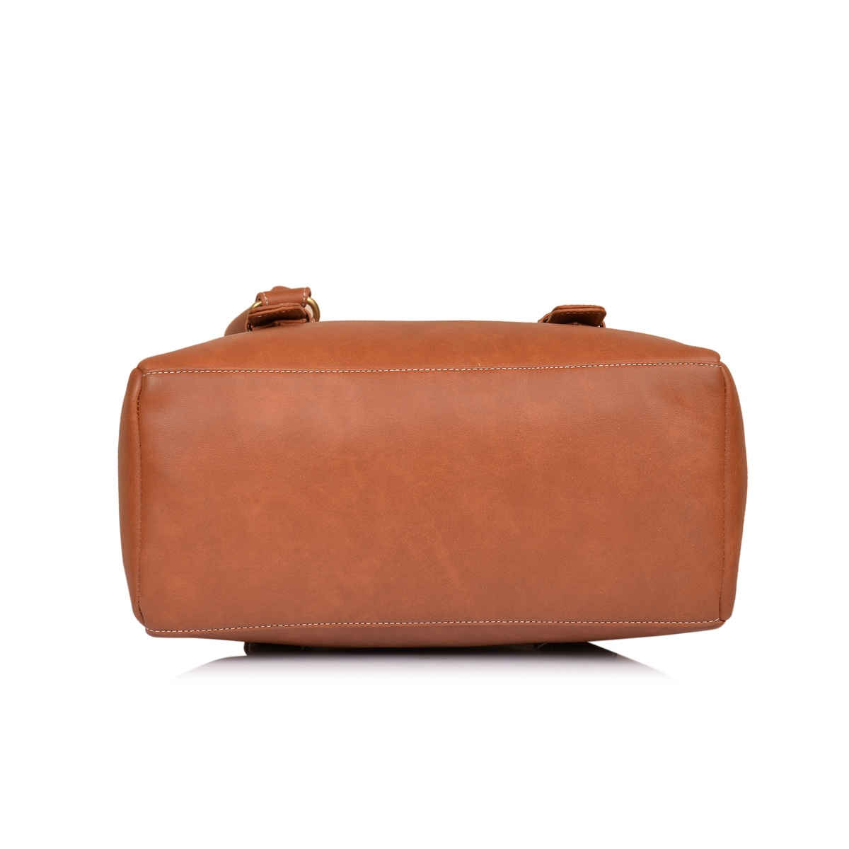 Fostelo Women's Vegan Leather Westside Handbags Shoulder Hobo Bag Ladies Purse | Tan | Large