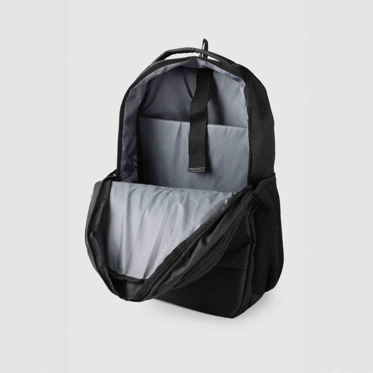 Teakwood Unisex Leathers Trajan Backpack | Black - 30 L