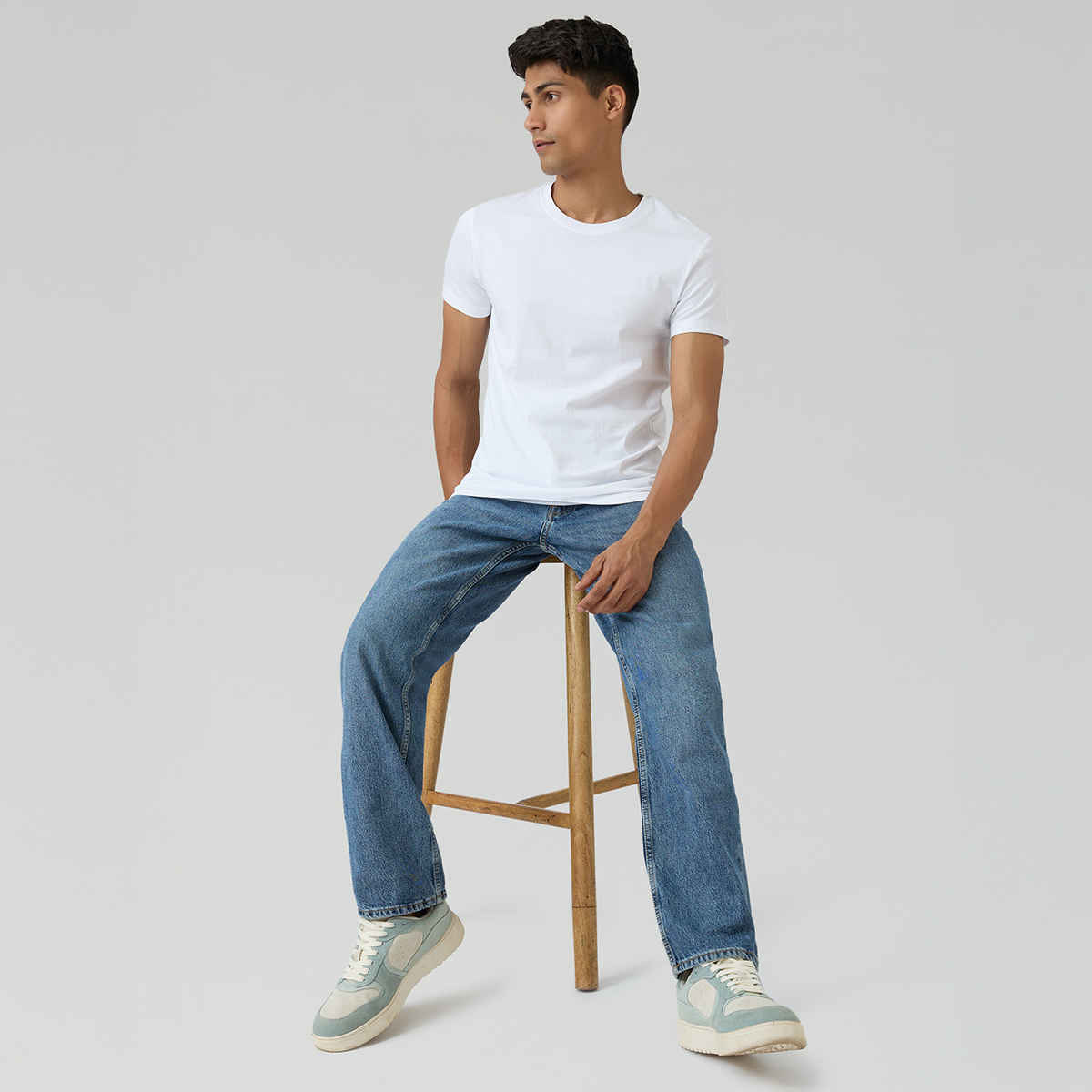 XYXX Pace Polo T-shirt - Polar White | Super Combed Cotton | XXL