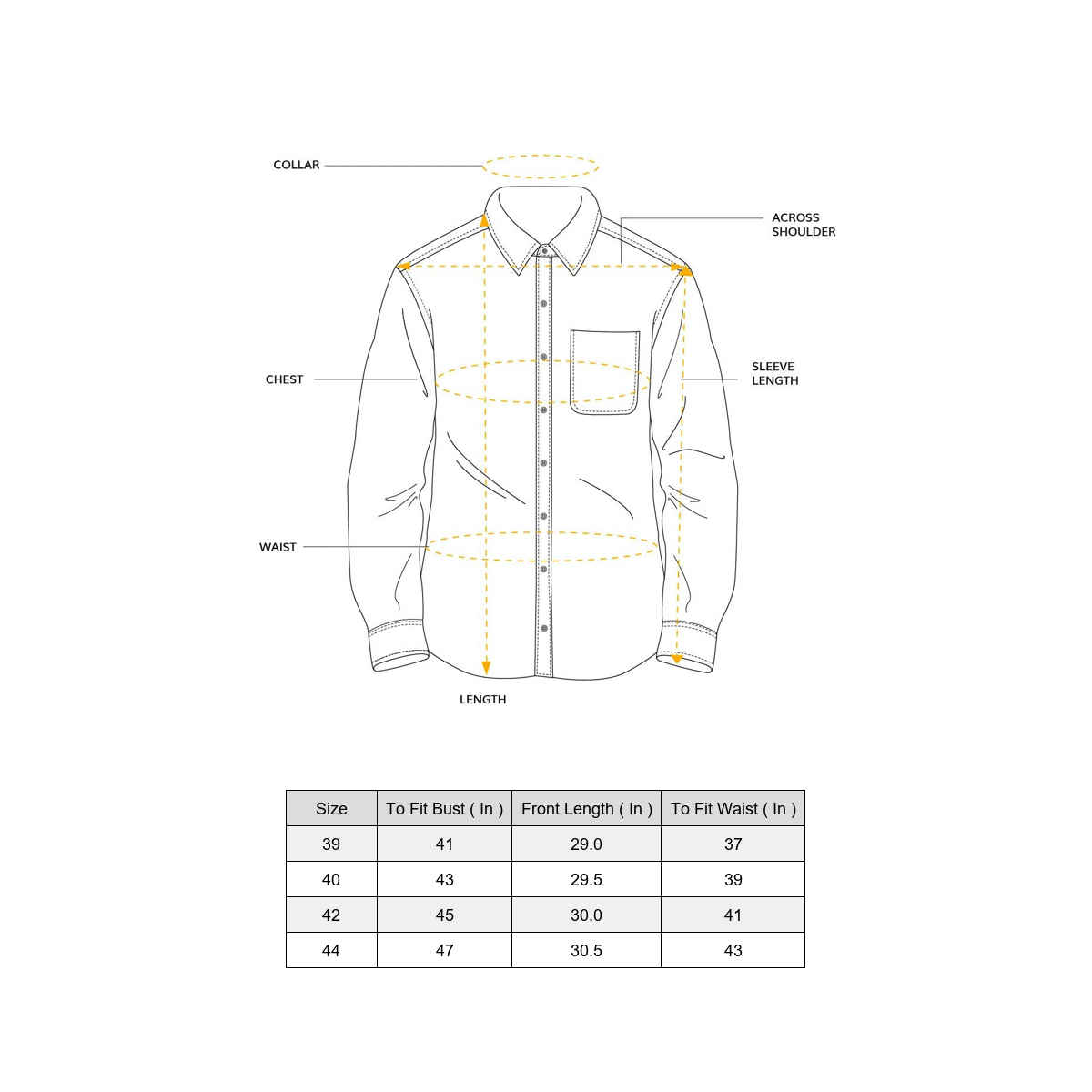 HIGHLANDER Men's Slim Fit Casual Shirt | White | L