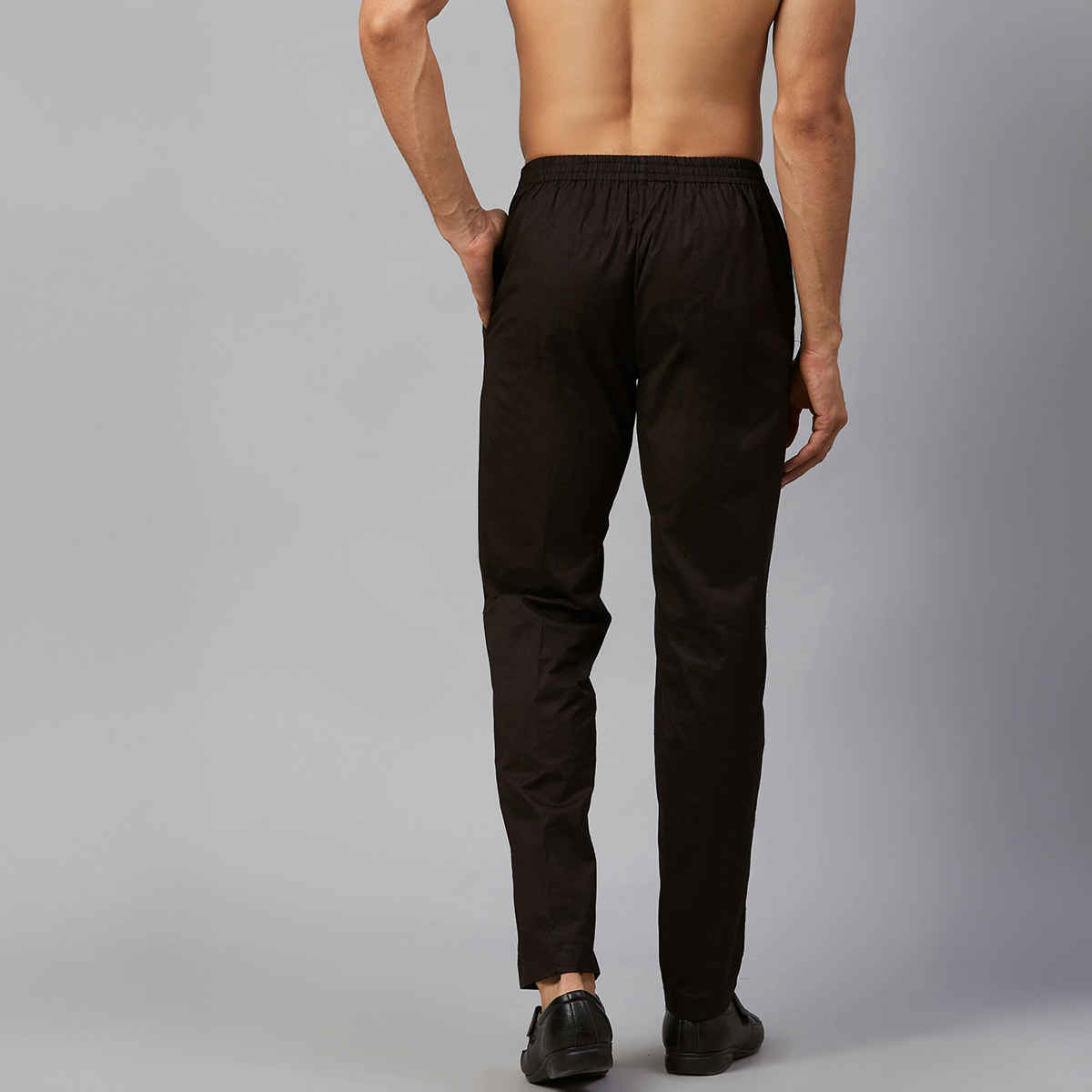 See Designs Men's Solid Pyjamas | Black - XL