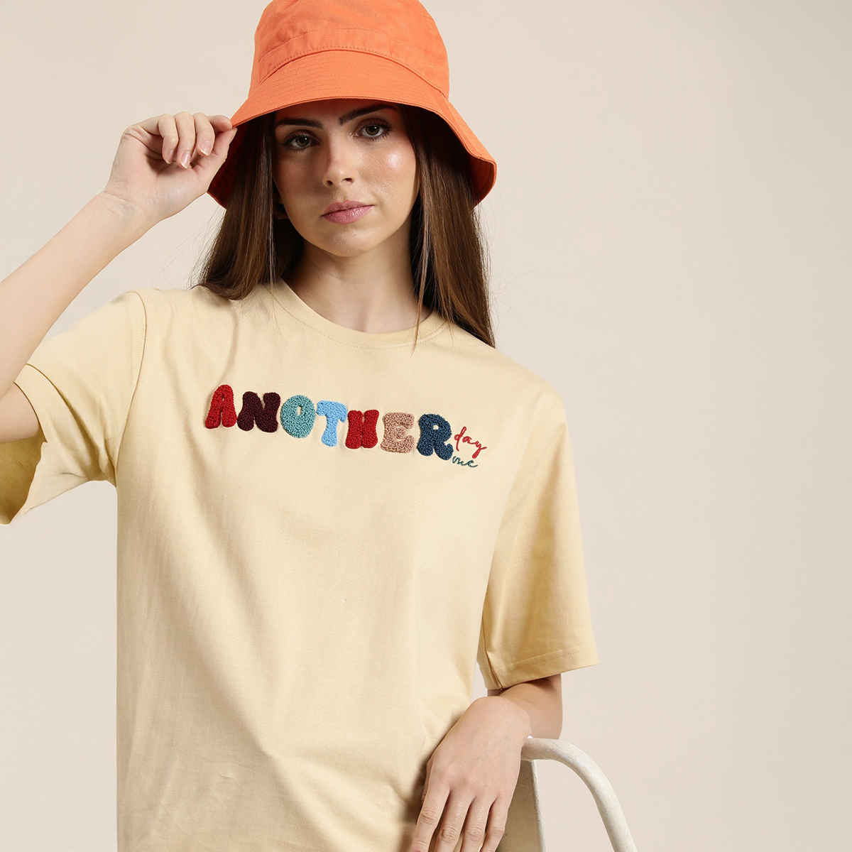 Dillinger Women's T-shirts | WMNCR208BGE | Beige - XL