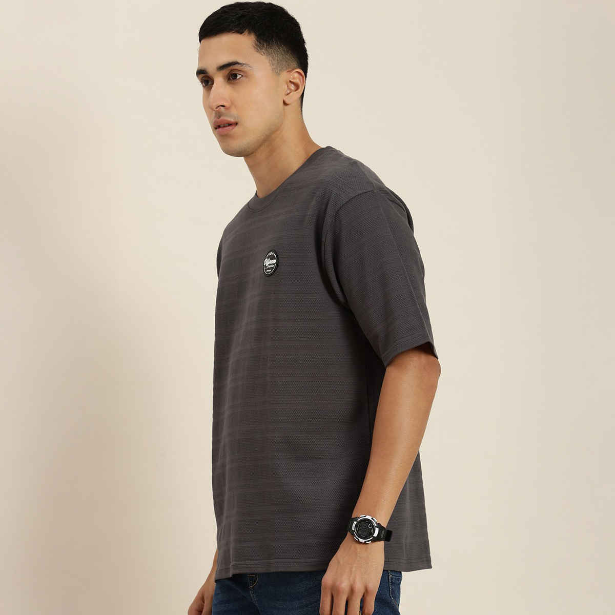 Difference of Opinion Men T-shirt - Dark Grey | Classic Fit | XL