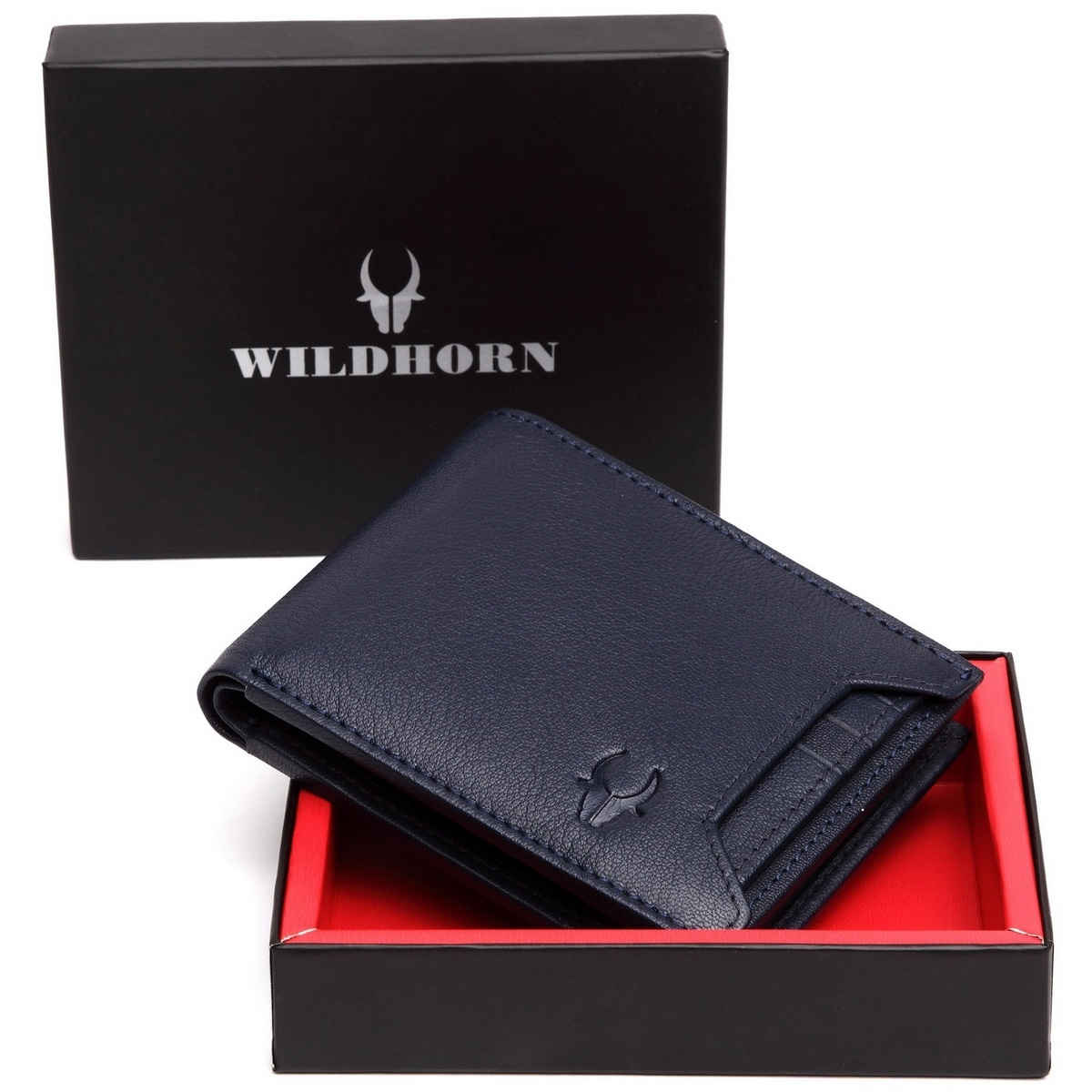 Wildhorn Men's Leather Wallet | Blue