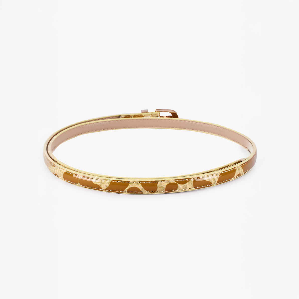 Buckleup Women's Belt | Model-Bublt2196 | Yellow