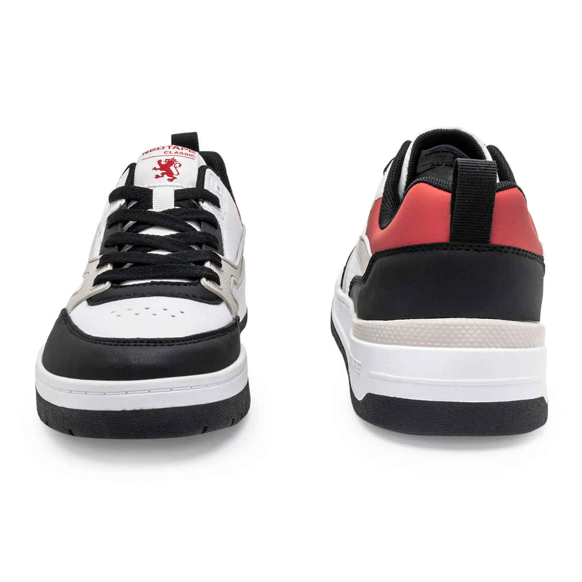 Red Tape Men's Sneakers | RSL0272A | White and Red - UK 6