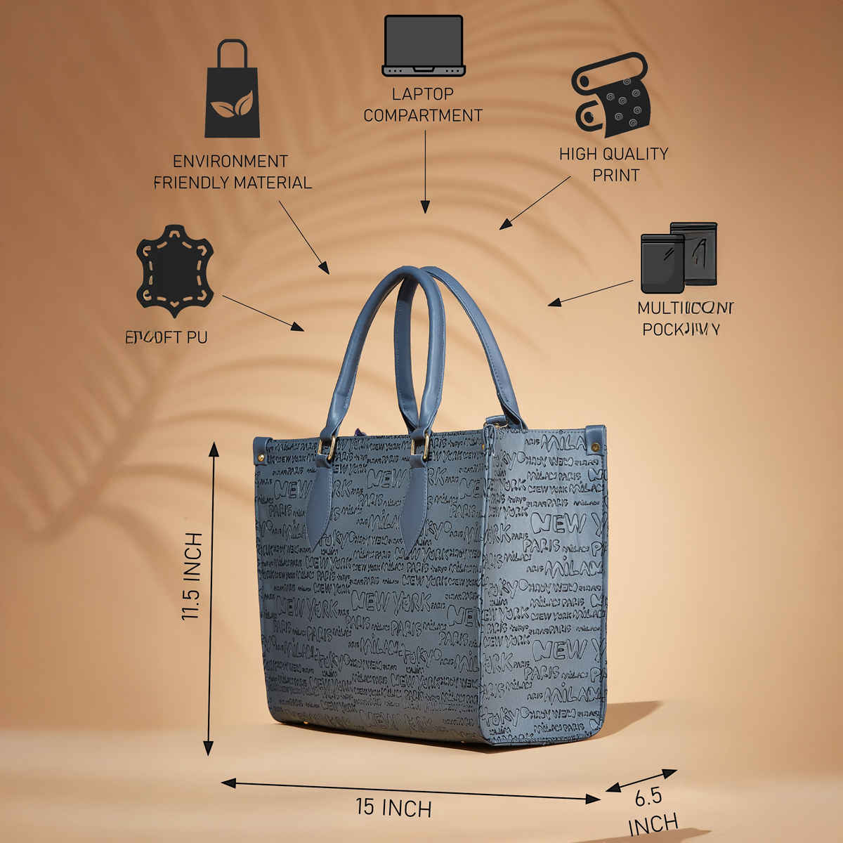 Fargo Women's Classic Handbag | Grey