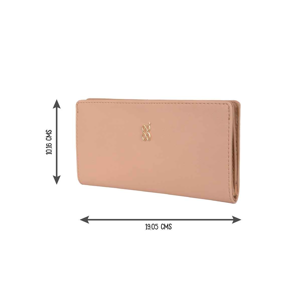 Baggit Women's Restra 2 Fold Wallets | Tender Peach