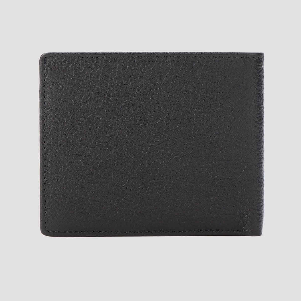 Police Men's Solid Leather Bi-Fold Wallet | Black - One Size