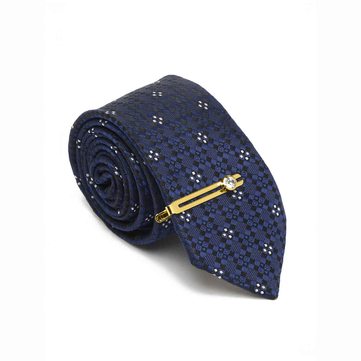 Louis Stitch Men's Silk Necktie | Blue - One Size