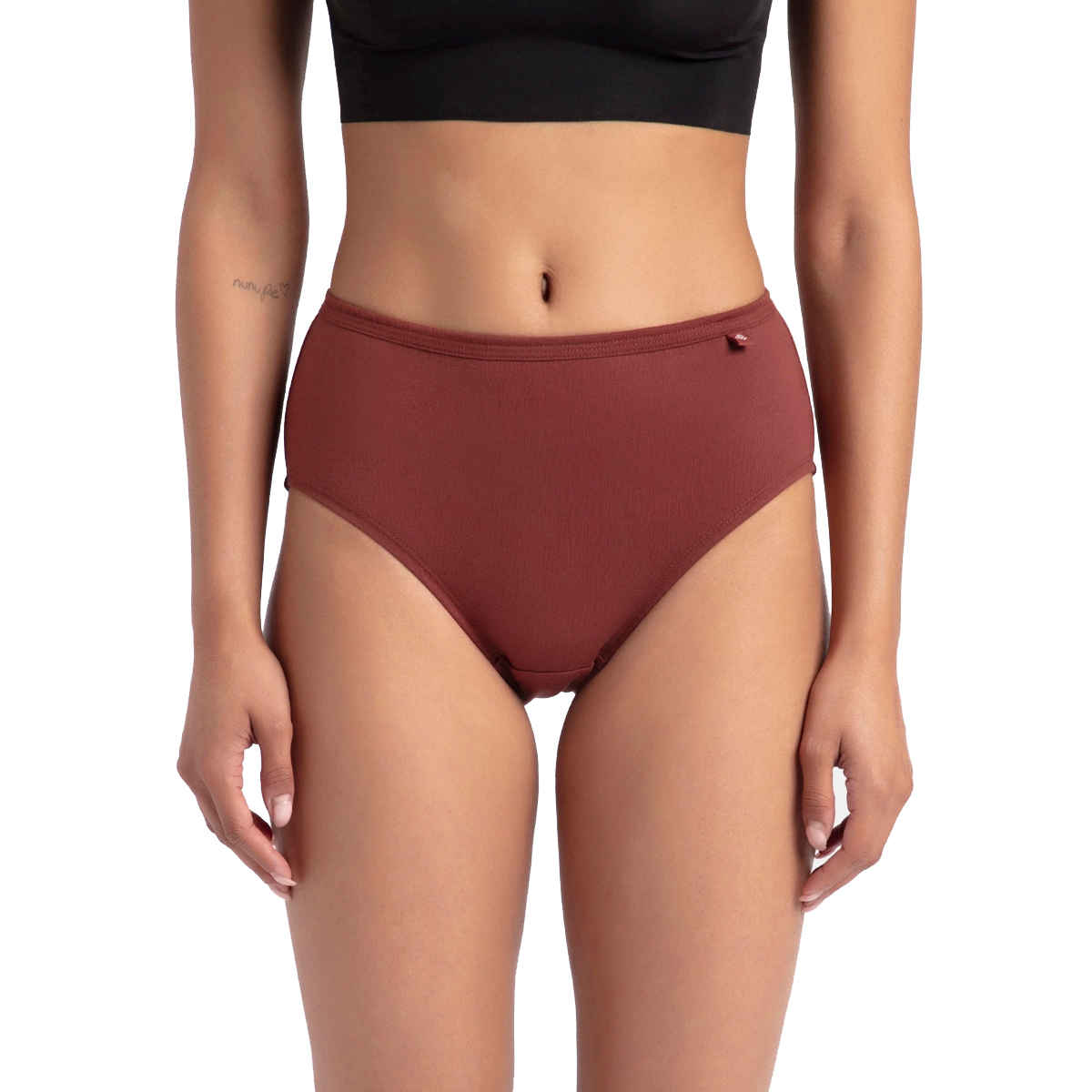 Jockey 1406 Women's Super Combed Cotton Underwear Mid Waist Hipster Panty|PO3 | Multicolor Dark assorted-S