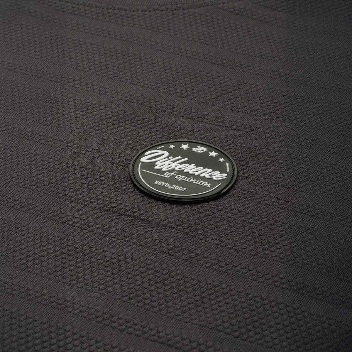 Difference of Opinion Men T-shirt - Dark Grey | Classic Fit | XL