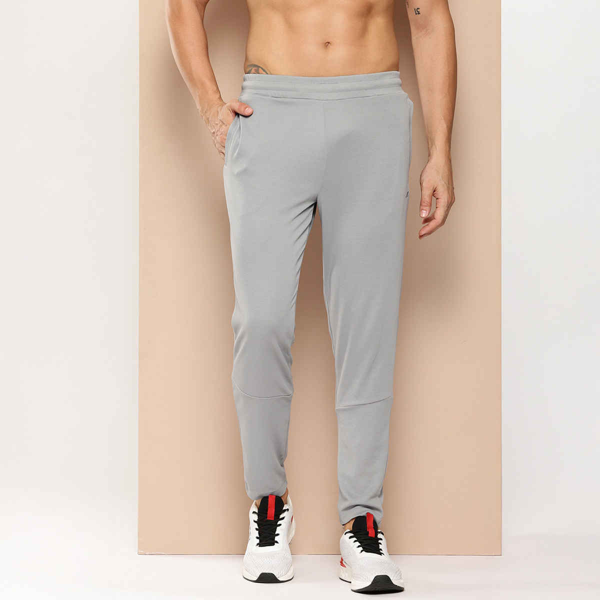 Alcis Men's Track Pant | Light Grey - L