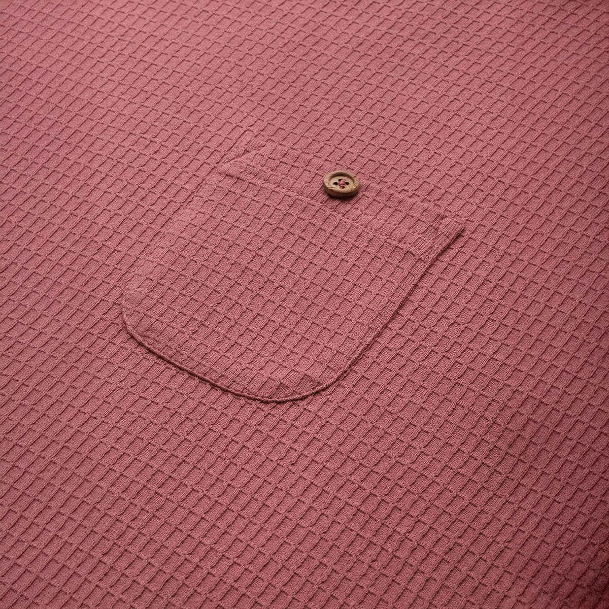 Dillinger Men's T-shirt Long Sleeve | DLGRFS031WRS | Withered Rose - XL