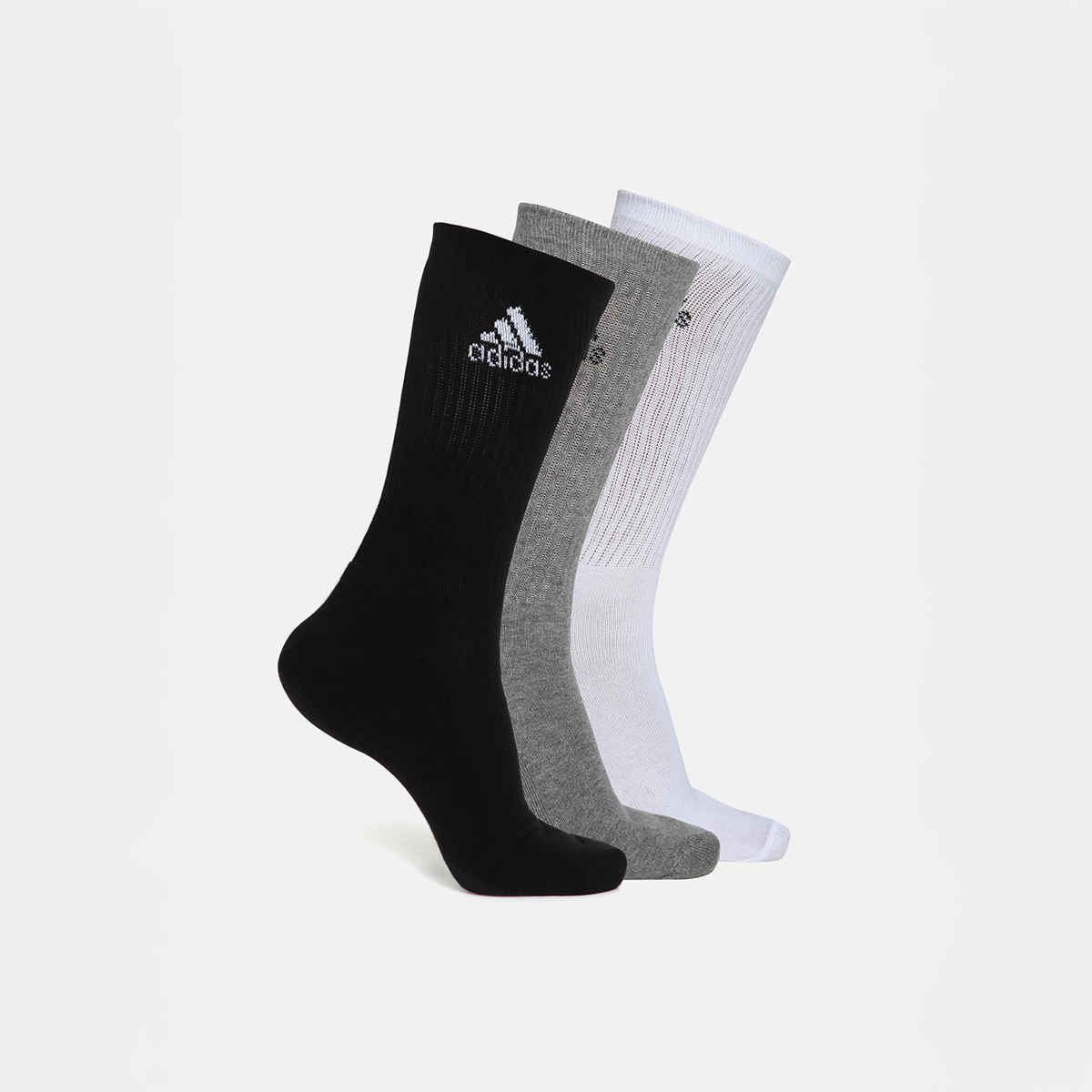 Adidas Men's' s Socks | AD-3511-CD7402 | Grey & Black