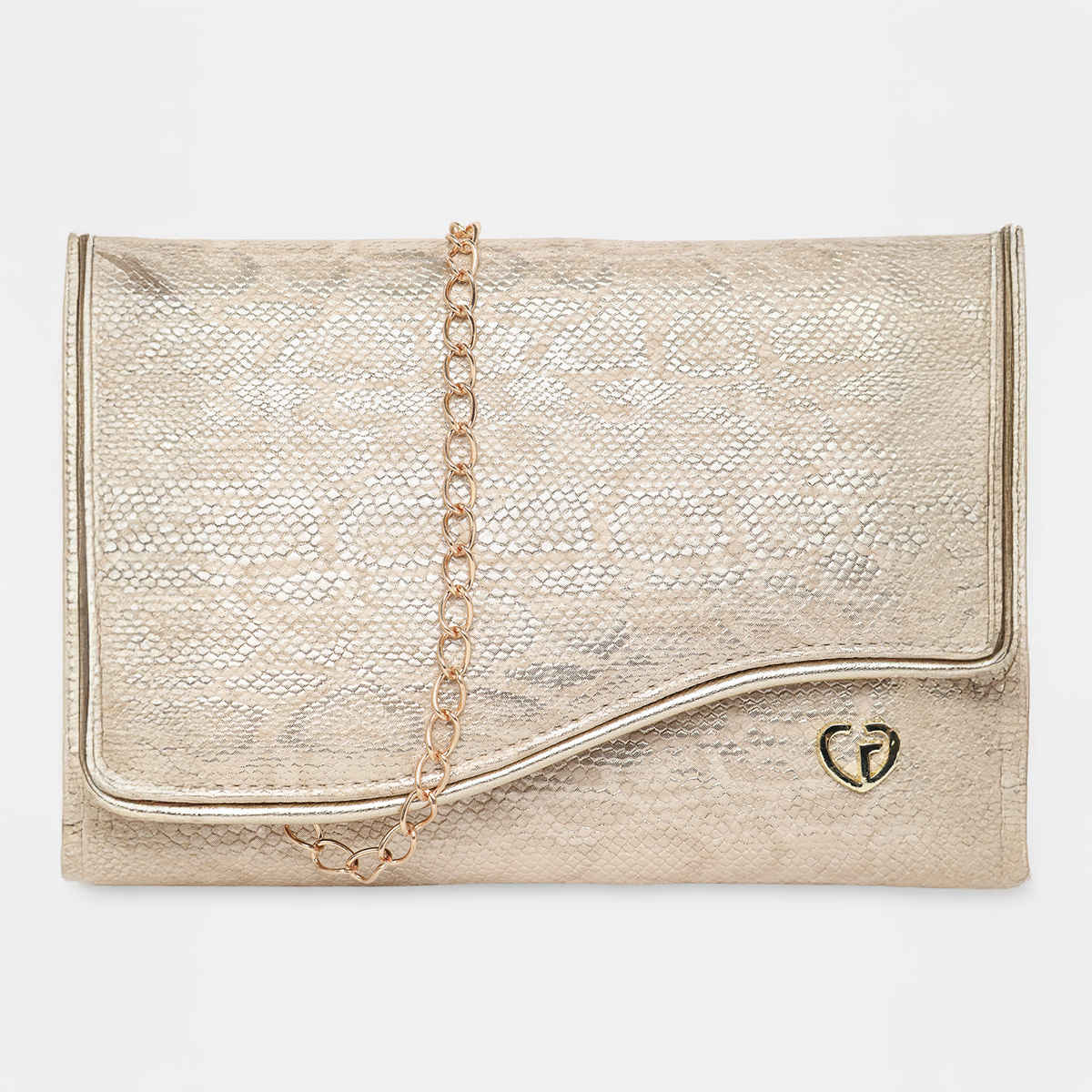 Caprese Women's Merle Clutch | Beige - Medium