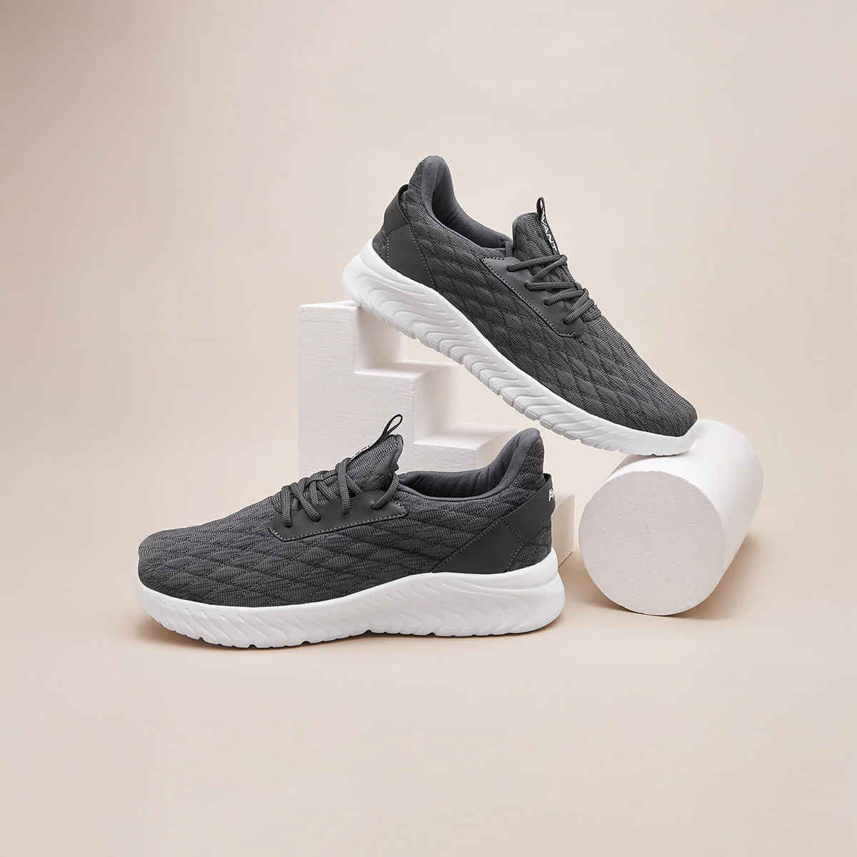 Avant Men's Dynamite Running Shoes | D.Grey - UK 8
