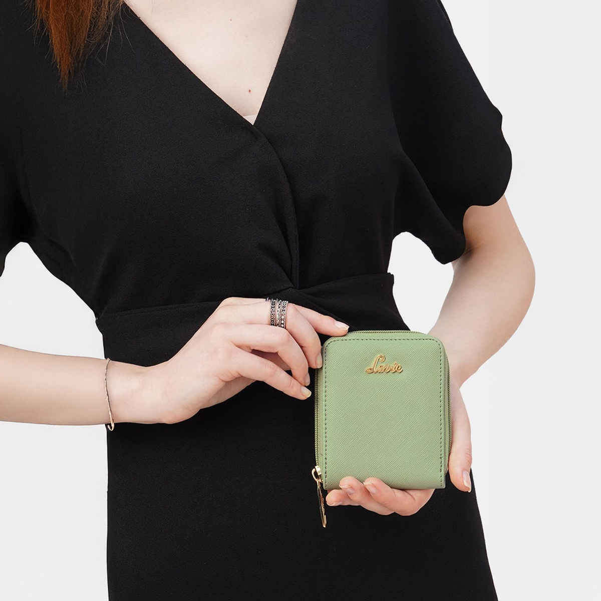 Lavie Women's Rally Pro Zipper Wallet | Mint