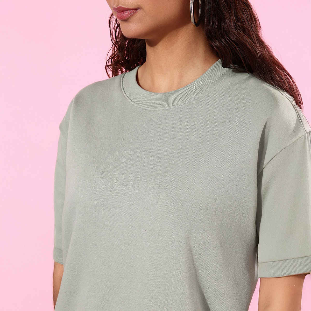 Dillinger Women's Sweatshirt | Dlwmnswt062 | Grey - L