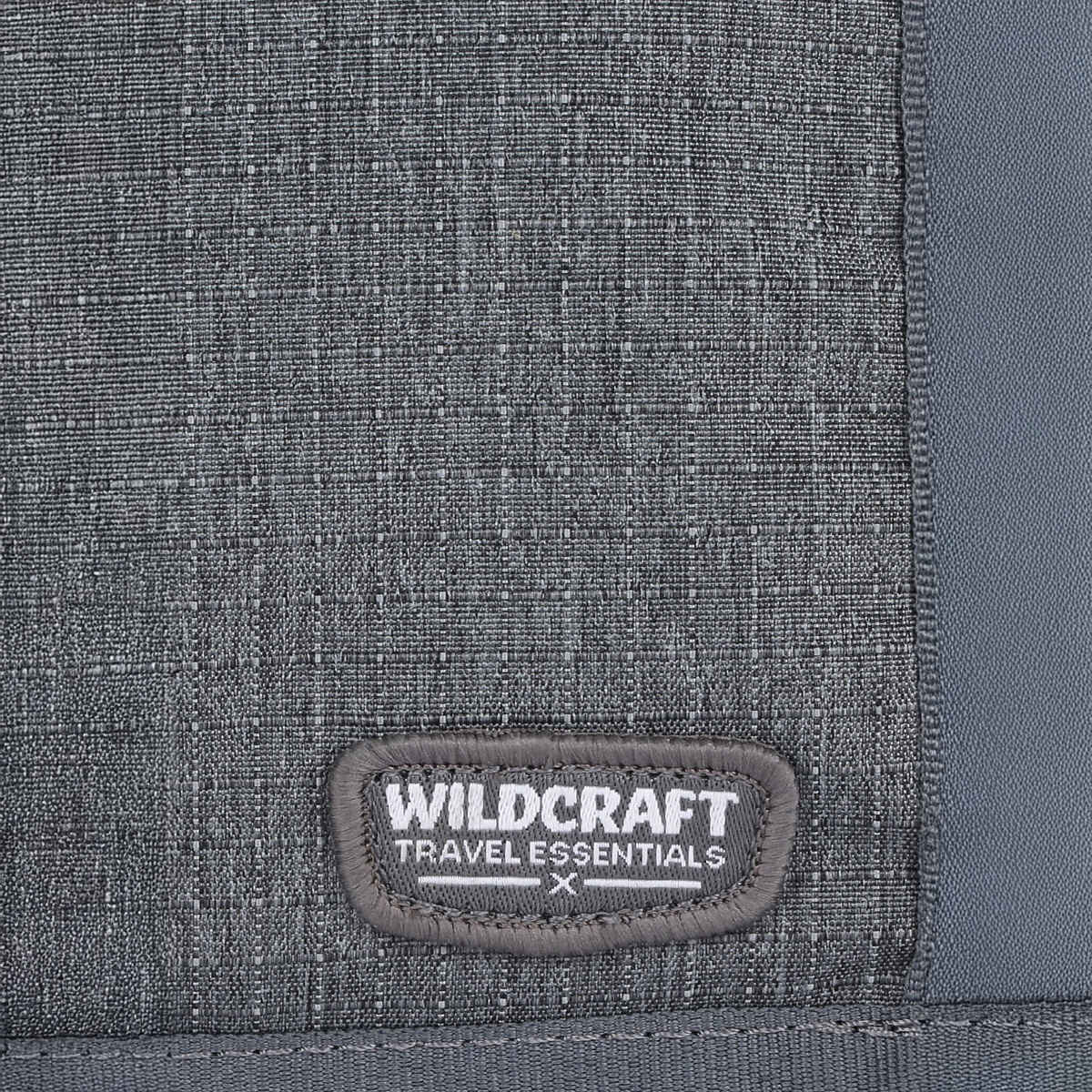 Wildcraft Unisex Textured Nylon 10 L Travel Toiletry Kit | Light Grey - Free Size