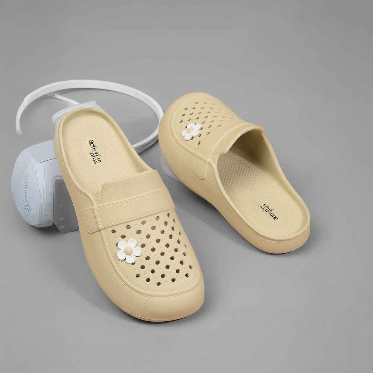 Action Eva Flotter Womens Eva Mules | Uk | 5 | Beige