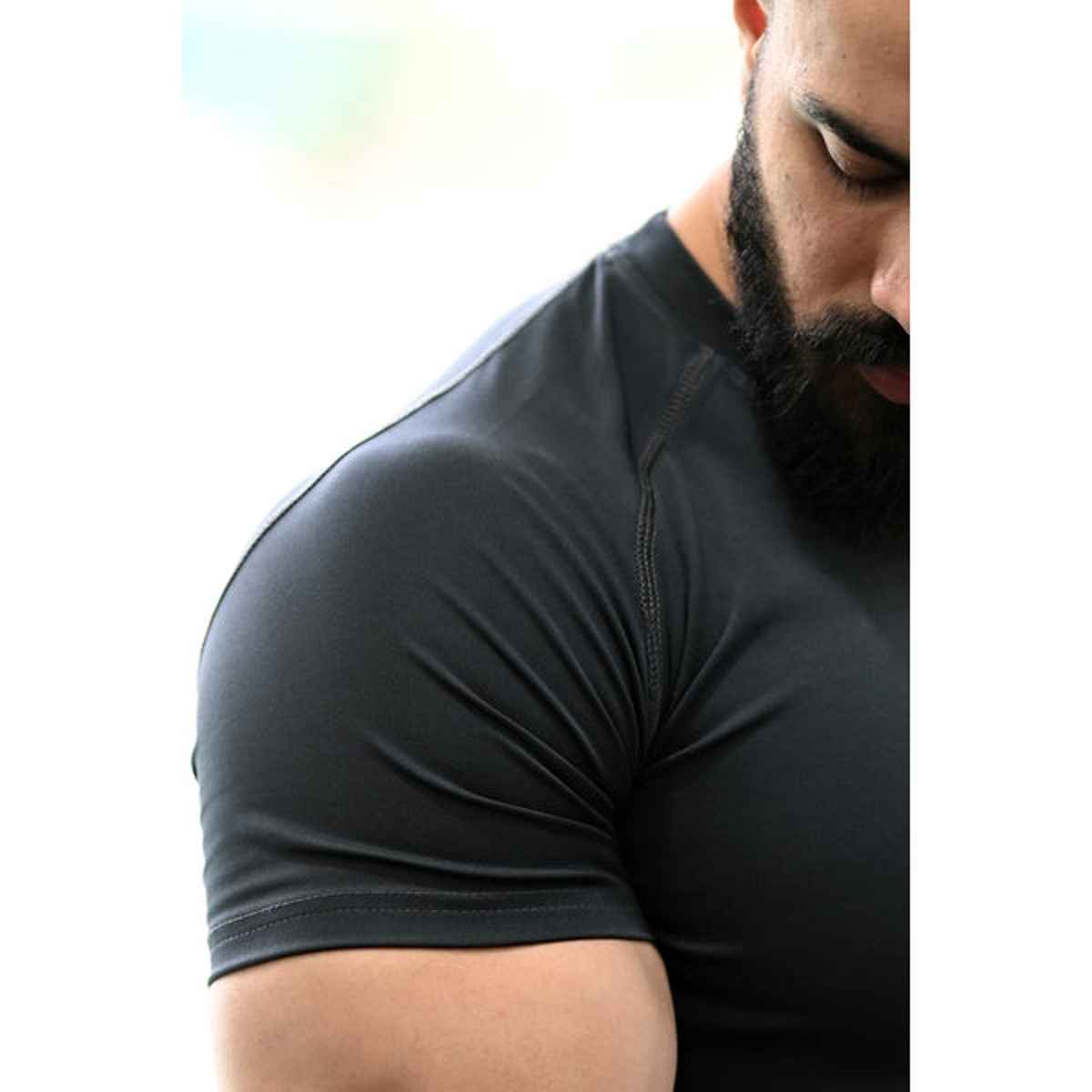 Fuaark Men's Performance GYM T-shirt | Grey - M