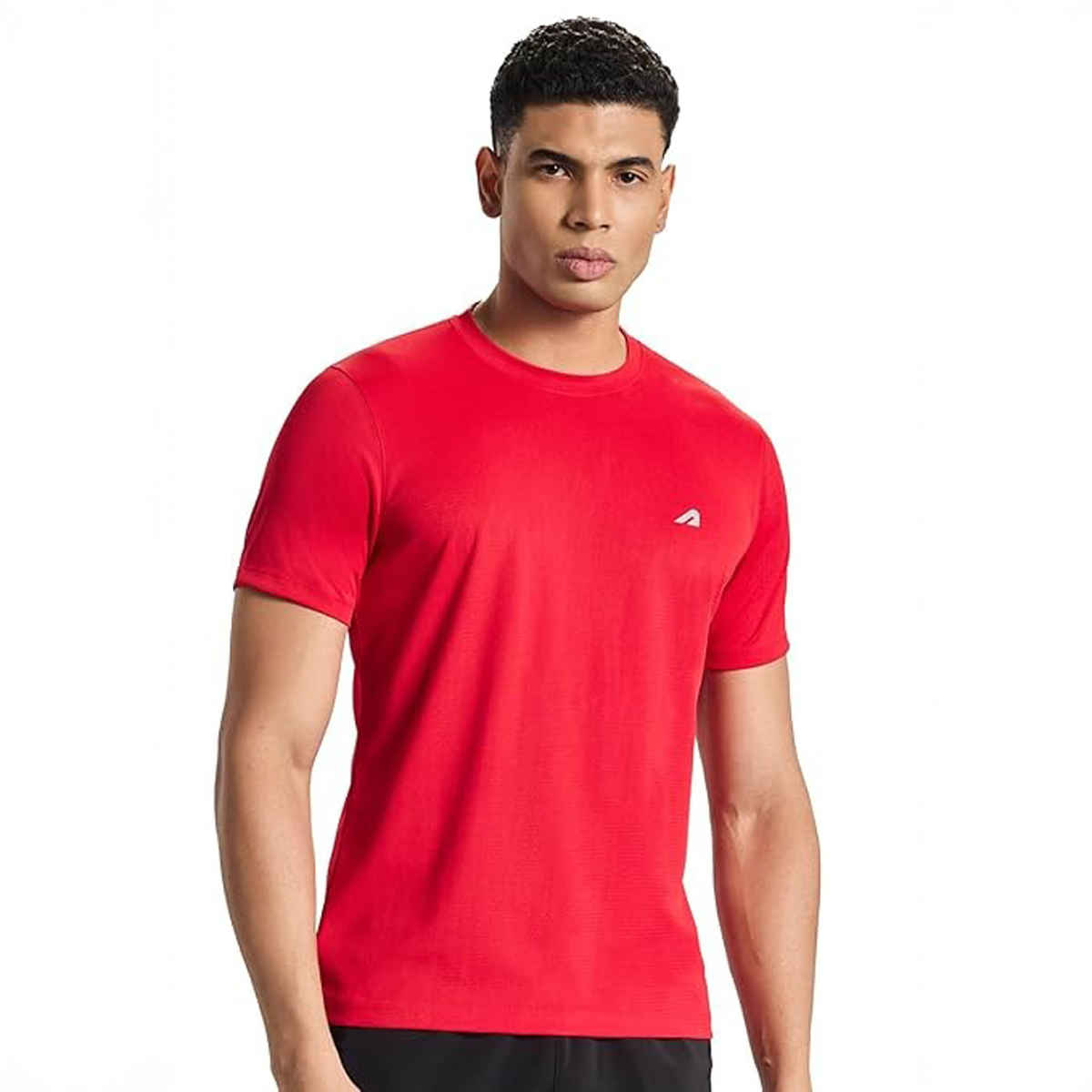 Boldfit Men's GYM Training T-shirt Quick Dry Fit | Red - XL