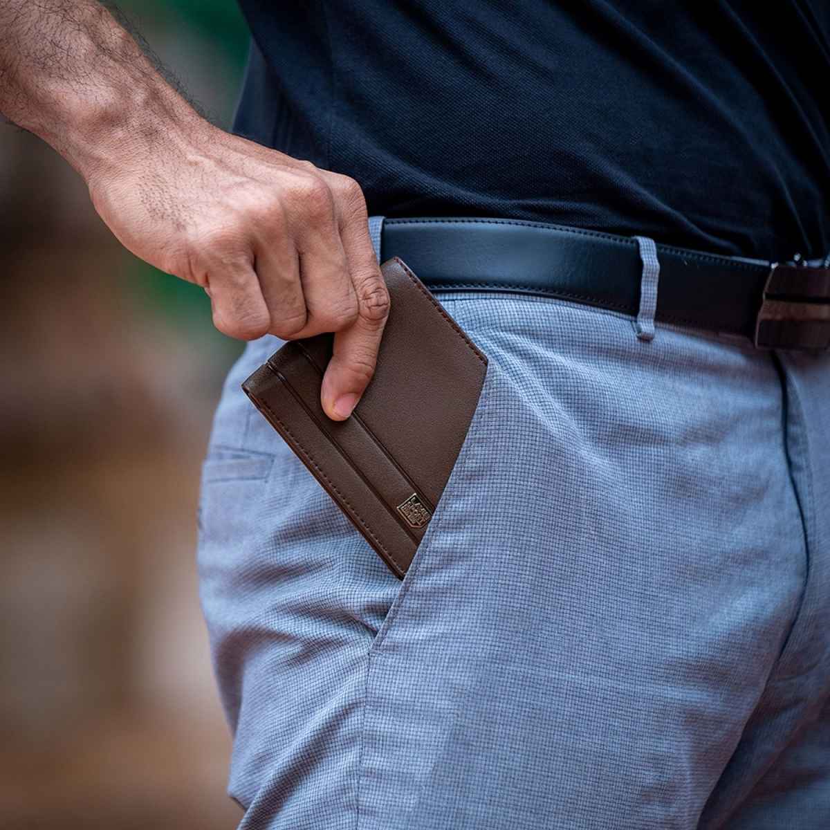 Lavie Sport Men's Faux Leather Wallet | Brown