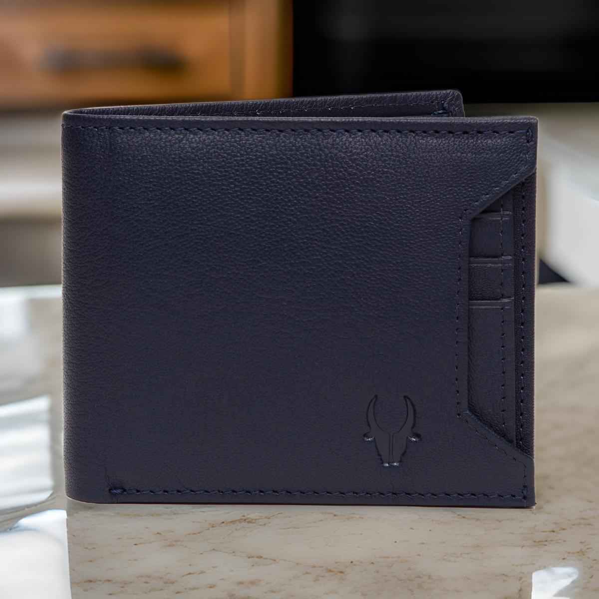 Wildhorn Men's Leather Wallet | Blue