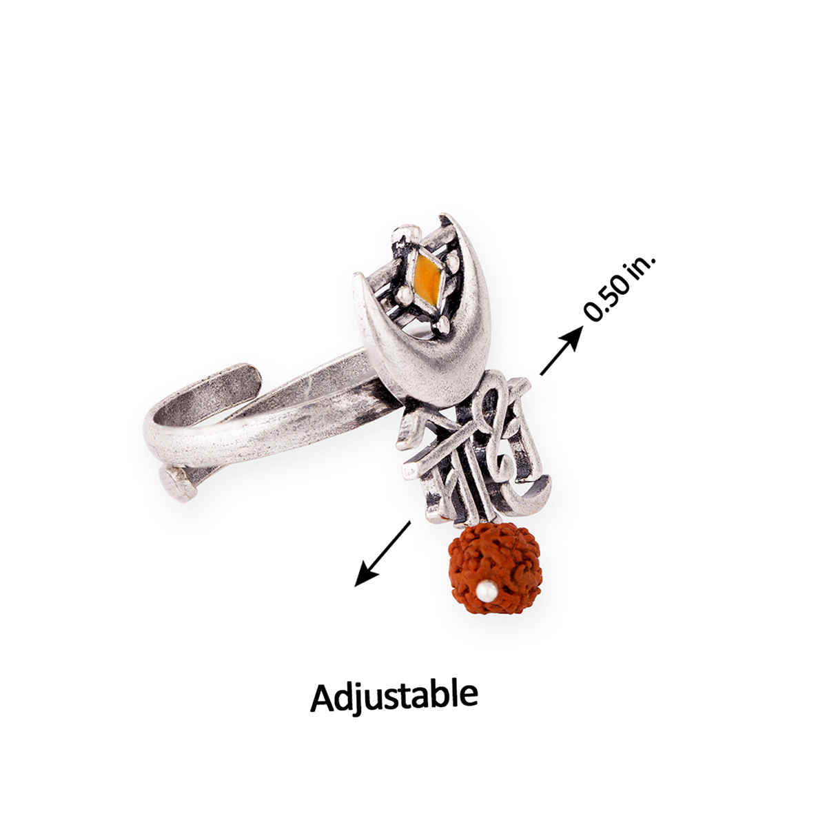 Voylla Aham Brahmasmi Moksh Inscription Ring